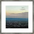 Winona Sunrise Panorama Framed Print