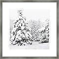 Winter Landscape Framed Print