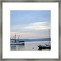 Wolf Larsen Boat Framed Print