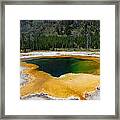 Yellowstone Emerald Pool #1 Framed Print