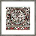 Byzantine Ornament #10 Framed Print