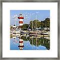 Lighthouse On Hilton Head Island Framed Print