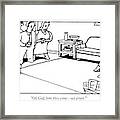 Oh God, Here They Come - Act Green Framed Print