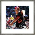 Baltimore Orioles V Boston Red Sox - #11 Framed Print