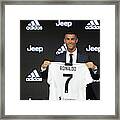 Juventus - Cristiano Ronaldo Day #11 Framed Print