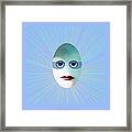 1183 - Egghead Little   Nerd Framed Print