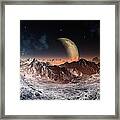 Alien Planet, Artwork #12 Framed Print