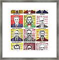 12 Russian Composers Framed Print