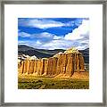 Capitol Reef National  Park Cathedral Valley Framed Print