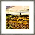 #15 At Chambers Bay Golf Course  #15 Framed Print