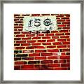 156 Framed Print