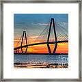 Twilight Over Ravenel Framed Print