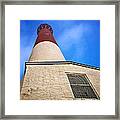 163 Feet Into The Clouds - Color Version Framed Print