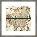1820 Lizars Wall Map Of Asia Framed Print