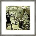 1890 - Dr Jekyll And Mr Hyde Production Poster Framed Print