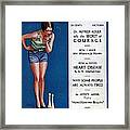 1920s Magazine Cover Poster Framed Print