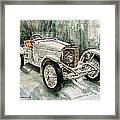 1923 Mercedes Ps Sport- Zweisitzer Framed Print