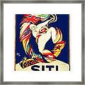 1925 - Siti Radio Receiver Advertisement Poster - Color Framed Print