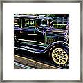 1929 Ford Model A - Antique Car Framed Print