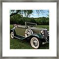 1932 Desoto Sc Custom Convertible Framed Print