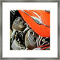 1942 Indian Sport Scout 45 Ci Motorcycle Framed Print