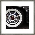 1953 Lincoln Capri Hub Cap Framed Print