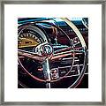 1953 Mercury Monterey Dashboard Framed Print