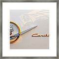 1953 Packard Caribbean Emblem Framed Print