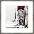 1955 Buick Special Tail Light Framed Print