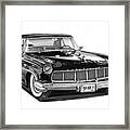 1956 Continental Mk Ii Framed Print