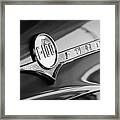 1956 Ford F-100 Pickup Truck Emblem Framed Print