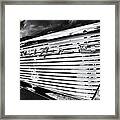 1957 Chevrolet Bel Air Monochrome Framed Print