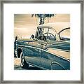 1957 Chevy Bel Air Standard 11x14 Framed Print