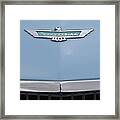 1957 Ford Thunderbird Hood Ornament 2 Framed Print