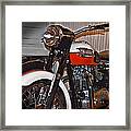 1959 Triumph Motorcycle Framed Print