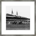 1960 Kentucky Derby Horse Racing Vintage Framed Print