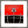 1962 Dodge Polara 500 Emblem Framed Print