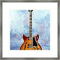 1962 Gibson Barney Kessel Guitar Framed Print