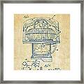 1963 Jukebox Patent Artwork - Vintage Framed Print