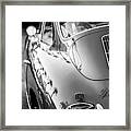 1963 Porsche 356b S Coupe Taillight -1241bw Framed Print