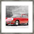1964 Porsche 911 Watercolor Framed Print