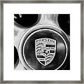 1967 Porsche 911 S Wheel Emblem Framed Print