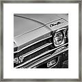 1969 Chevrolet Chevelle Ss 396 Framed Print