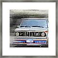 1974 Bmw 2002 Turbo Watercolor Framed Print