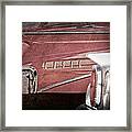 1960 Edsel Taillight #2 Framed Print