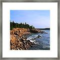Acadia Coast Framed Print
