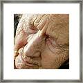 Alzheimer's Patient #2 Framed Print