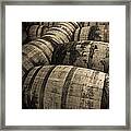 Bourbon Barrels Forever Framed Print