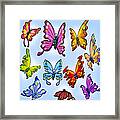 Butterflies Framed Print