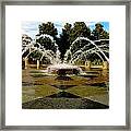 Charleston Fountain #2 Framed Print